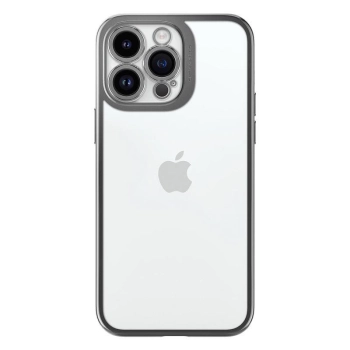 Etui Spigen Optik Crystal na iPhone 14 Pro - przezroczysto-szare