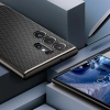 Etui Spigen Neo Hybrid na Samsung Galaxy S23 Ultra - metaliczny szary
