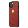 Etui Ferrari Off Track Quilted na iPhone 13 mini - czerwone