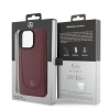 Etui Mercedes Leather Urban Bengale do iPhone 15 Pro Max - czerwone