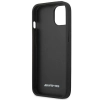 Etui AMG Leather Debossed Lines na iPhone 14 - czarne