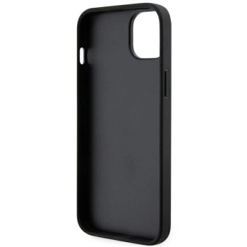 Etui Karl Lagerfeld Saffiano Monogram Ikonik na iPhone 14 Plus - czarne