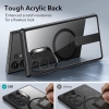 Etui ESR Flickstand Boost Halolock na Samsung Galaxy S24 Ultra - przezroczysto-czarne