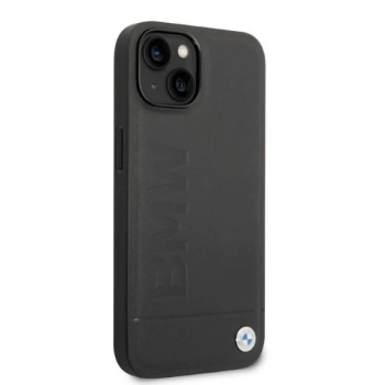 Etui BMW Signature Logo Imprint MagSafe na iPhone 14 - czarne