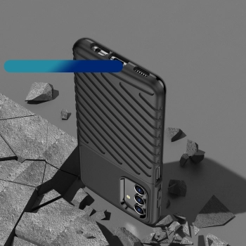 Thunder Case elastyczne pancerne etui pokrowiec Samsung Galaxy A13 5G czarny