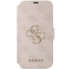 Etui Guess 4G Metal Logo na iPhone 15 / 14 / 13 - różowe