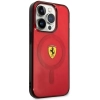 Etui Ferrari Translucent MagSafe na iPhone 14 Pro Max - czerwone