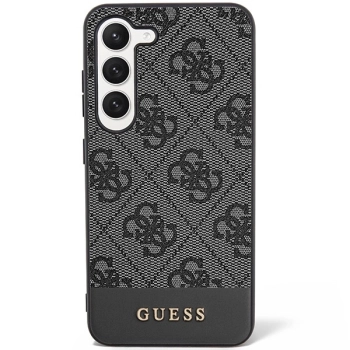 Etui Guess 4G Stripe Collection na Samsung Galaxy S23+ - czarne
