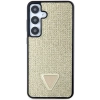 Etui Guess Rhinestone Triangle na Samsung Galaxy S24 - złote