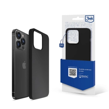 Etui 3mk Silicone Case na iPhone 15 Pro Max - czarne