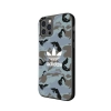 Etui Adidas OR SnapCase Camo na iPhone 12 / iPhone 12 Pro - niebiesko-czarne