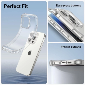 Etui ESR Project Zero na iPhone 15 Pro - przezroczyste