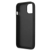 Etui Karl Lagerfeld Ikonik Karl&Choupette na iPhone 13 mini - fuksjowe