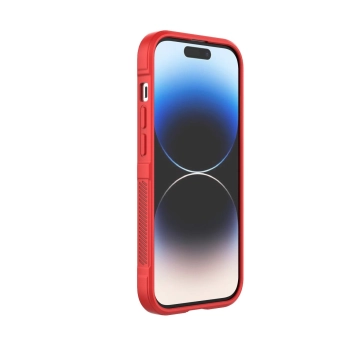 Magic Shield Case etui do iPhone 14 Pro elastyczny pancerny pokrowiec burgundowy