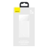 Baseus Bipow powerbank z wyświetlaczem 30000mAh 15W biały (Overseas Edition) + kabel USB-A - Micro USB 0.25m biały (PPBD050202)