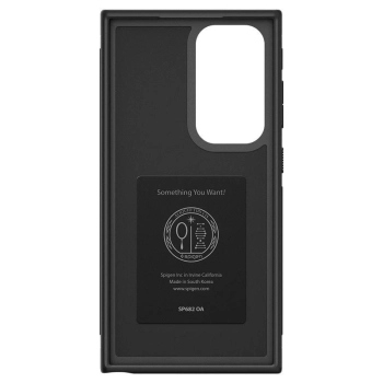 Etui Spigen Cryo Armor na Samsung Galaxy S24 Ultra - czarno-niebieskie