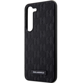 Etui Karl Lagerfeld Saffiano Mono Metal Logo na Samsung Galaxy S24+ - czarne