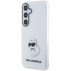 Etui Karl Lagerfeld IML Choupette na Samsung Galaxy S24 - przezroczyste