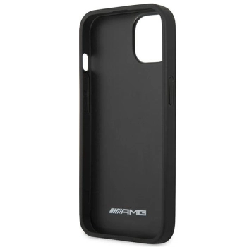 Etui AMG Leather Hot Stamped na iPhone 14 - czarne