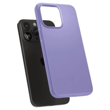 Etui Spigen Thin Fit na iPhone 15 Pro - fioletowe