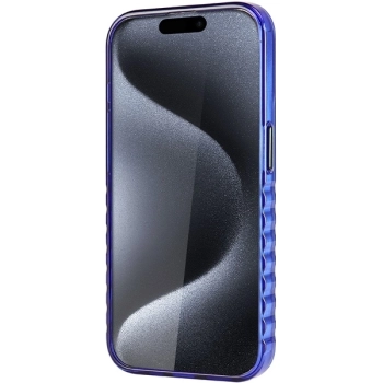 Etui Audi IML MagSafe na iPhone 15 Pro - niebieskie