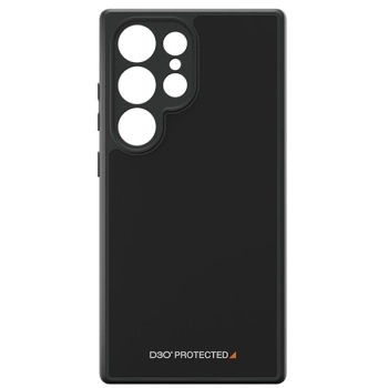 Etui PanzerGlass HardCase z D3O® Bio i certyfikatem Military Grade na Samsung Galaxy S24 Ultra - przezroczysto-czarne