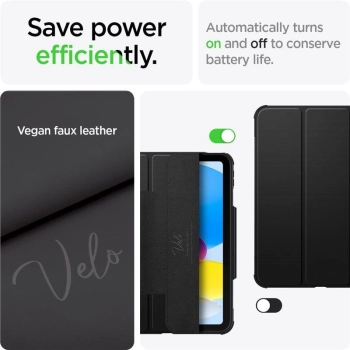 Etui Spigen Rugged Armor Pro na iPad Air 4 2020 / 5 2022 - czarne