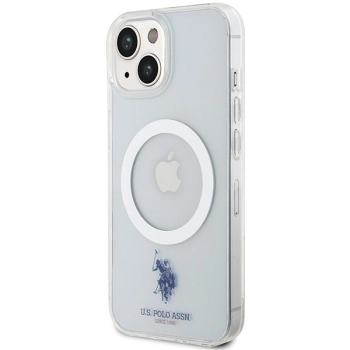 Etui U.S. Polo Assn. MagSafe Collection do iPhone 15 - przezroczyste