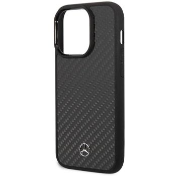 Etui Mercedes Dynamic Line na iPhone 14 Pro - czarne