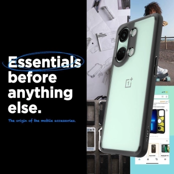 Etui Spigen Ultra Hybrid na OnePlus Nord 3 5G - czarny mat