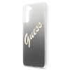 Etui Guess Glitter Gradient Script na Samsung Galaxy S21+ - czarne
