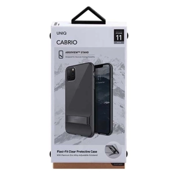 Etui Uniq Cabrio na iPhone 11 Pro - szare