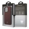 Etui Mercedes Leather Stars Pattern na iPhone 13 Pro / iPhone 13 - czerwone