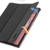 Etui z funkcją smart sleep Dux Ducis Domo do tabletu Lenovo Tab P12 12.7'' - czarne