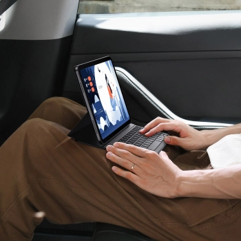 Etui z klawiaturą Baseus Brilliance Series na iPad 10.9'' 2022 (10 gen.) + kabel USB-C - czarne
