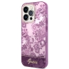 Etui Guess Porcelain Collection na iPhone 14 Pro - fuksjowe