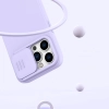 Nillkin CamShield Silky Silicone Case etui iPhone 14 Pro pokrowiec z osłoną na aparat czarny