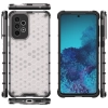 Honeycomb etui pancerny pokrowiec z żelową ramką Samsung Galaxy A73 przezroczysty
