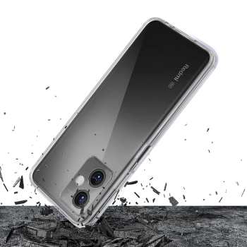 Etui 3mk Clear Case na Redmi Note 12 5G - przezroczyste