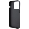 Etui Karl Lagerfeld Gripstand Saffiano Choupette Pins na iPhone 14 Pro - czarne