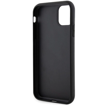 Etui Karl Lagerfeld Saffiano Karl&Choupette na iPhone 11 / Xr - czarne