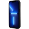 Etui BMW Leather Blue Dots na iPhone 14 Pro - czarne
