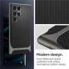 Etui Spigen Neo Hybrid na Samsung Galaxy S24 Ultra - metaliczny szary