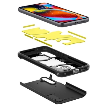 Etui Spigen Tough Armor na Samsung Galaxy S23 FE - czarne