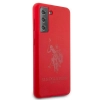 Etui U.S. Polo Assn. Silicone On Tone na Samsung Galaxy S21+ - czerwone