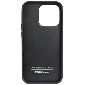 Etui Audi Genuine Leather na iPhone 14 Pro - czarne