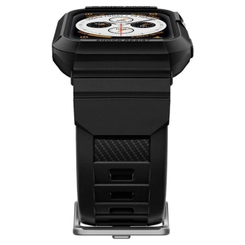 Etui z paskiem Spigen Rugged Armor Pro na Apple Watch 4/5/6/7/8/SE (40/41 mm) - czarne