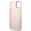 Etui Guess Silicone Triangle na iPhone 14 Plus - fioletowe
