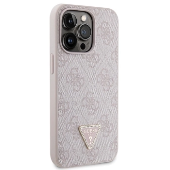 Etui Guess Crossbody 4G Metal Logo na iPhone 13 Pro / iPhone 13 - różowe