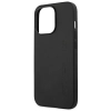 Etui AMG Leather Hot Stamped na iPhone 14 Pro - czarne